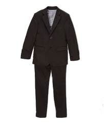 Designer Isaac Mizrahi Cotton Suit - Black
