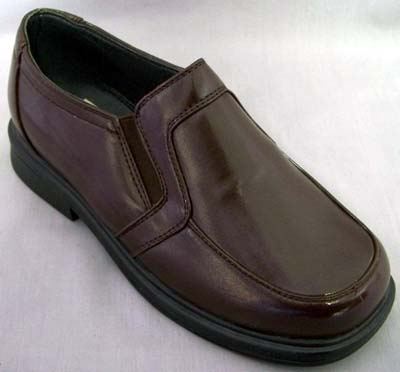 Brown Toddler Slip-On Shoes