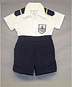 2 Pc Infant Sailor Shorts Set Sale