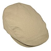 Cotton Ivy Newsboy Cap - Khaki