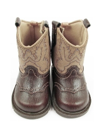 Baby Deer Infant Toddler Boys Western Cowboy Boots - Brown