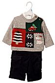 Infant Holiday Sweater Set