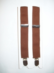 Infant & Youth Suspenders - Mocha Brown