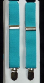 Infant & Youth Suspenders - Turquoise