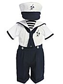 3 - Piece Infant Sailor Short Set