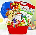 Personalized Baby Einstein Fun For Boys Gift Basket