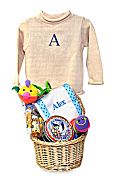 Personalized Sweater Baby Gift Basket Shower Gift