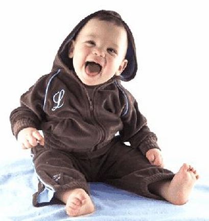 Chocolate Brown Velour Personalized Sweat Suit Baby Gift Basket