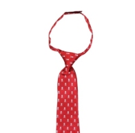 Red Skull & Crossbones Tie