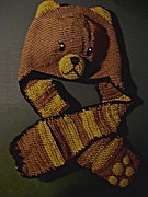 DayLee Designs Toddler Knit Bear Hat
