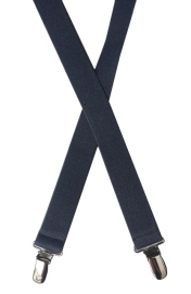 navy blue elastic suspenders