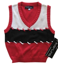 Toddler Boys Color Block Sweater Vest