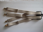 Elastic Suspenders 'X' Back - Small