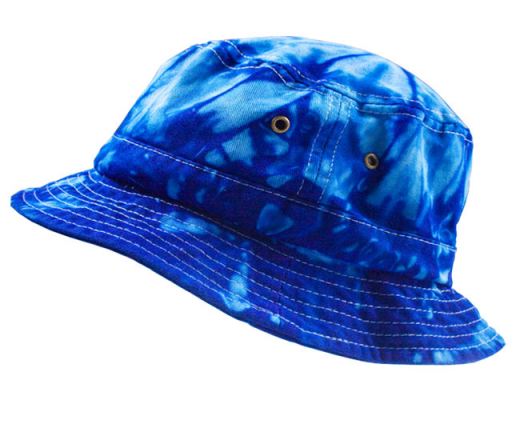 Tie Dye Bucket Hat in Royal Blue SALE