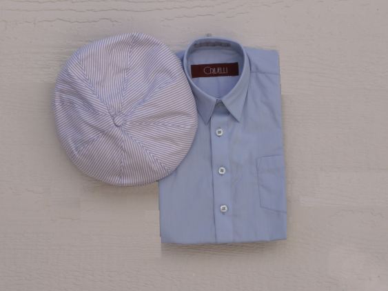 Close-Out Blue Short Sleeve Shirt