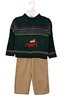 Boy's Holiday Sweater Set