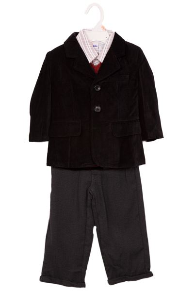4-Piece Velvet Jacket / Suit