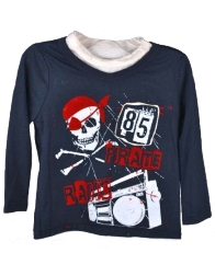 Freestyle Revolution Toddler Boys Pirate Long Sleeve Jersey Tee