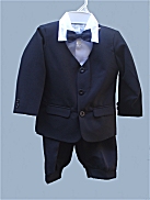Close-Out Ring Bearer Outfit Eton Jacket & Knicker Pants