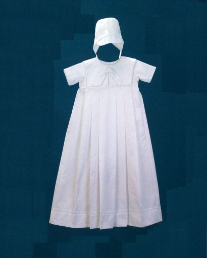 Boy's Cotton Christening Gown - Heirloom  Collection