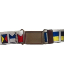 Flags of the World Magnetic Buckle Elastic Belts