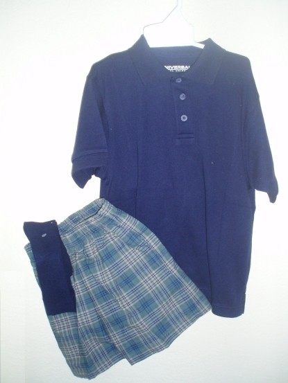 One-Of-A-Kind 3 - Pc Polo and Shorts Set  - Sz 5