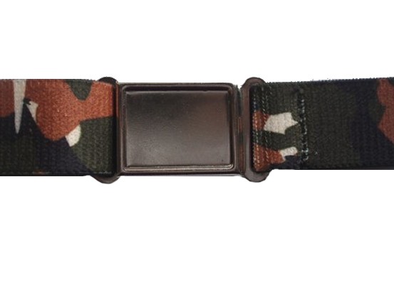 Boys Camouflage Magnetic Buckle Elastic Belts Exclusive