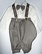 Taupe And Brown Mini-Checks  Knicker Set Sale