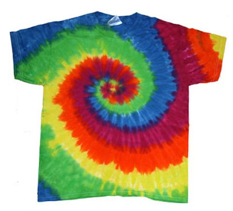 Moondance Tie Dye USA Toddler Tee Shirt